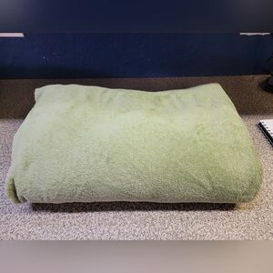 Green Fleece Blanket